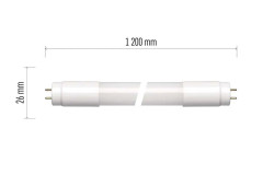 LED trubica T8 17,8 W 120 cm studen� biela