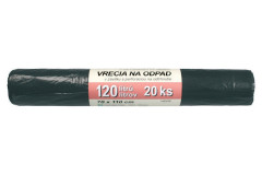 Vrecia na odpad 120l 20ks