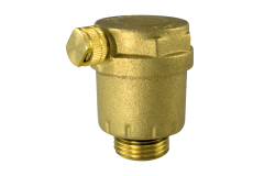 Bankov� ventil 3/8" n�zky odvzdu��ovac� bez klapky, mosadzn�