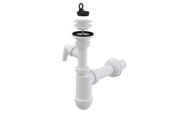Um�vadlov� sif�n s pr��kovou pr�pojkou 40 A42P plast