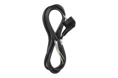 Flexo �n�ra PVC 3� 1,0mm2, 2m, �ierna