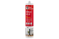 Silik�n akryl biely RD 280ml DEN BRAVEN