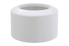 WC rozeta ve�k� biela 110mm