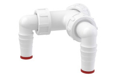 Dvojit� kolienko k sif�nu G1" / 17-23 a 9-16, tvar "Y"