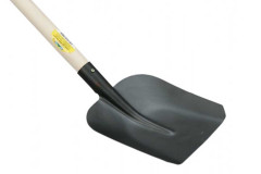 Lopata rovn� �ierna 24 � 29 cm s bukovou n�sadou 130cm
