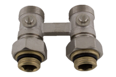 Radi�torov� ventil priamy uzatv�rac� H dvojit� 412D 3/4"