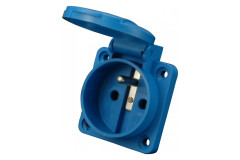 Z�suvka vstavan� 16A/250V/3P IP54 - VZ 16 modr� SEZ