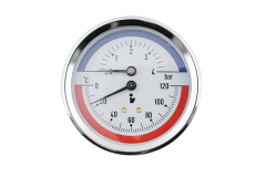 Termomanometer 0-4bar/120� zadn� D80 1/2"