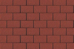 Asfaltov� �inde� MIDA STANDARD TRIO obd�nik �erven� 33cm/1m, bal=3m2