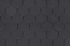 Asfaltov� �inde� MIDA STANDARD BEAVER+ bobrovka �ierny 33cm/1m, bal=3m2