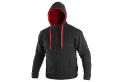 Mikina HARRISON, p�nska, �ierno-�erven�, ve�. L