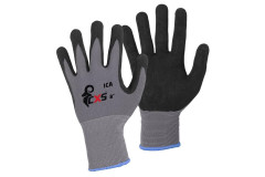 Rukavice ICA, m��an� v nitrile, ve�. 10