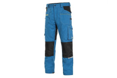 Nohavice CXS STRETCH, p�nske, stredne modro-�ierne, ve�. 52