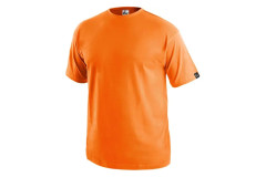 Tri�ko DANIEL, kr�tky ruk�v, oran�ov�, ve�. 3XL