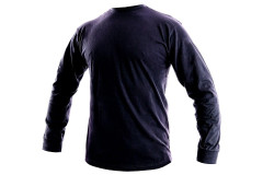 Tri�ko PETR dlh� ruk�v, tmavo modr�, ve�. XL