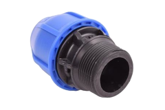 Polyetyl�nov� DG-prechod 63�2" vonkaj�� z�vit