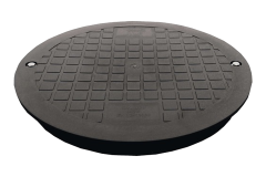 Plastov� poklop na �achtu  zPP pln� DN 315mm 1,5t