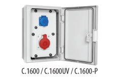 Z�suvkov� rozvodn� skri�a 8S 32A,5P,230V IP65 B.18.1600-4