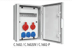 Z�suvkov� rozvodn� skri�a 12S 32A,5P,230V IP65 B.18.1602-1