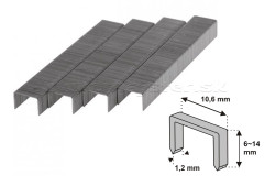 Spony do sponkova�ky 1,2�8mm dlh�, 1000ks Dedra