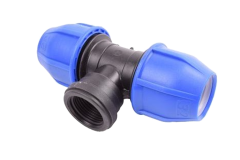 Polyetyl�nov� T-kus s DG prechodom 25 � 3/4" vn�torn� z�vit