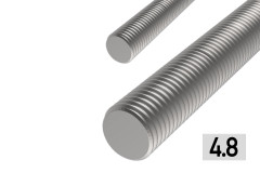 Z�vitov� ty� M12 DIN975 4.8 ZN 1m