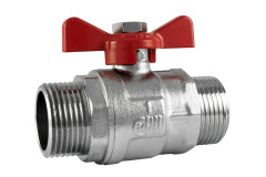 Gu�ov� ventil Advance voda MM 3/4" mot�� PN32 /min. -10 max. +120 �C/ celopochr�movan�