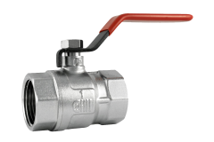 Gu�ov� ventil Advance voda FF 3/8" p�ka PN25 /min. -10 max. +120 �C/ celopochr�movan�