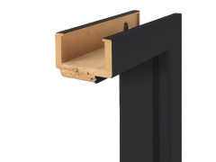 Z�rub�a DEFENDOOR 80cm 140-180mm prav� �ierna matn� 8cm